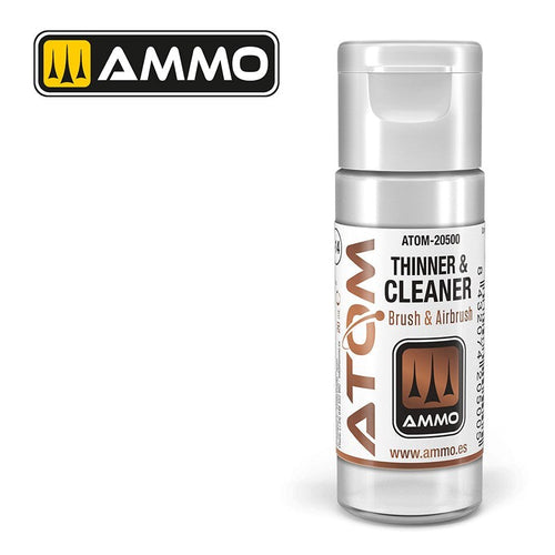 AMMO by Mig Jimenez ATOM-20500 Atom Color Thinner And Cleaner 20ml (8938443342061)