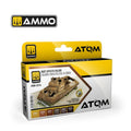 AMMO by Mig Jimenez ATOM-20714 Atom Color Rust Effects Colors Set Set (8938444521709)