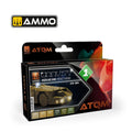 AMMO by Mig Jimenez ATOM-20804 Atom Color Gravity Set 1 Green And Sand Set (8938444849389)