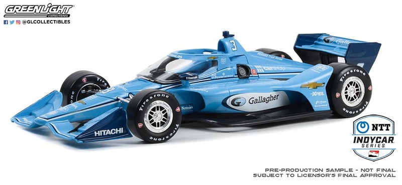GreenLight GL-11170 1/18 2022 NTT IndyCar- #3 McLaughlin - Gallagher