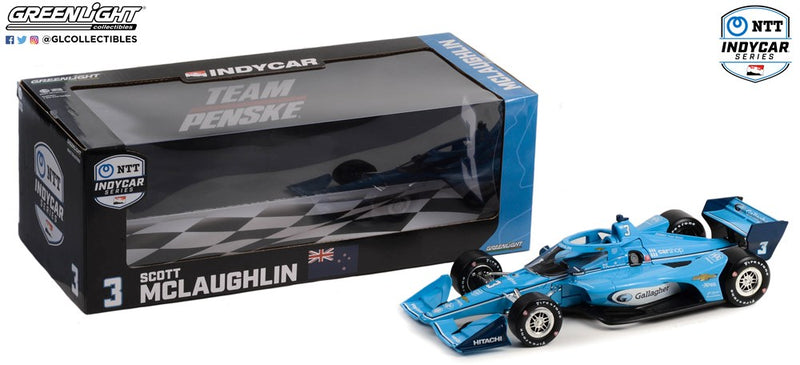GreenLight GL-11170 1/18 2022 NTT IndyCar- #3 McLaughlin - Gallagher