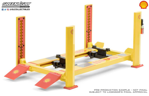 GreenLight GL-13583 1/18 Four Post Lift- Shell (8867953377517)