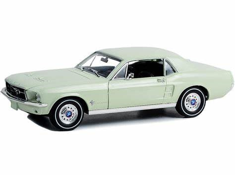 GreenLight GL-13663 1/18 1967 Ford Mustang Coupe (8867954753773)