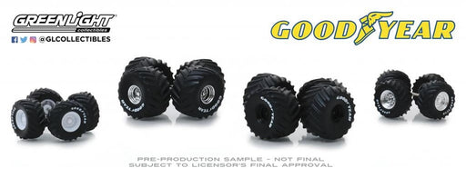 GreenLight GL-16030-B 1/64 Wheel & Tire Pack (8867955376365)
