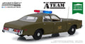 Greenlight 1977 Plymouth Fury- US Army 1/18