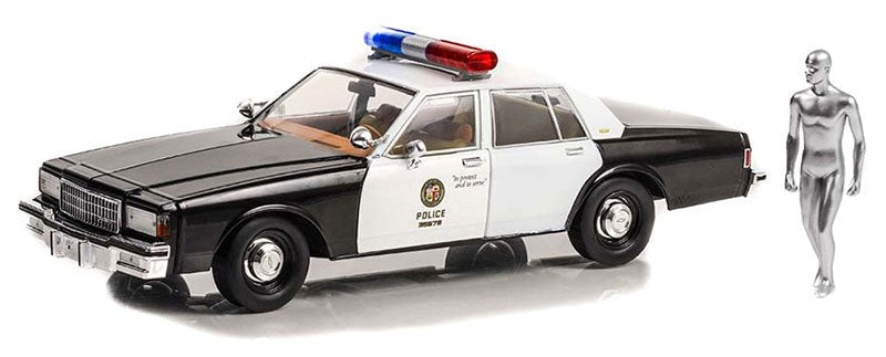 GreenLight GL-19105 1/18 1987 Chevrolet Caprice with T-1000 Endoskeleton Figure- Terminator 2 (8867955736813)