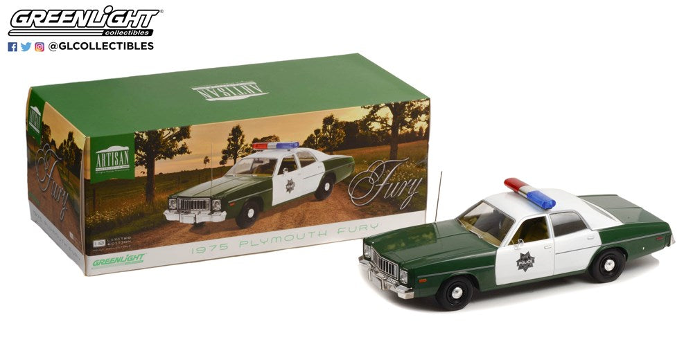 GreenLight GL-19116 1/18 1975 Plymouth Fury (8867955802349)