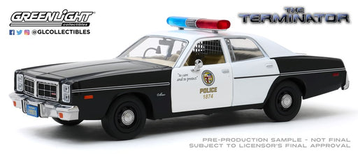GreenLight GL-84101 1977 Dodge Monaco Metropolitan Police (8867956818157)