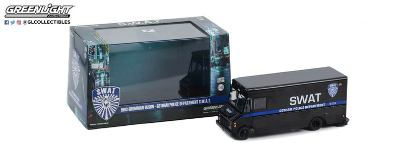 GreenLight GL-86355 1/43 1993 Grumman Olson- Gotham Police Dept