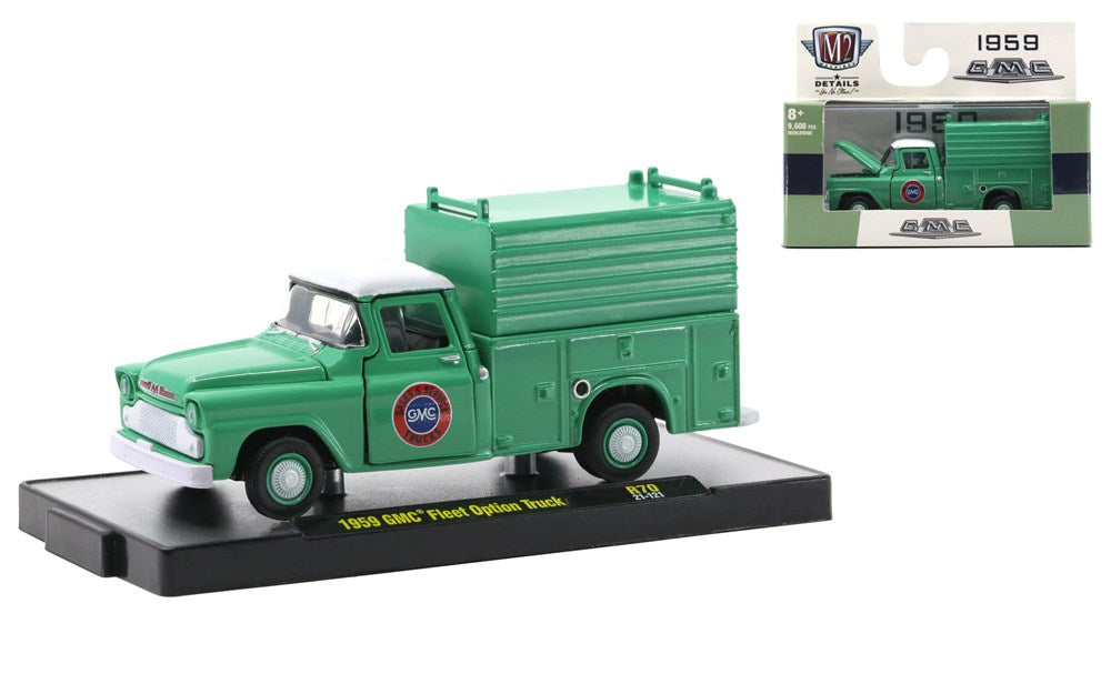 M2 Machines M2-32500-70D 1/64 1959 GMC Fleet Option Truck (8867965862125)