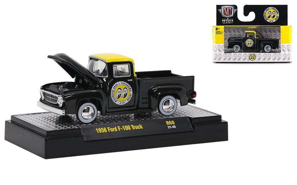 M2 Machines M2-32600-60A 1/64 1956 Ford F-100 Truck (8867967828205)