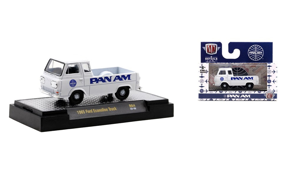 M2 Machines M2-32600-64E 1/64 1965 Ford Econoline Truck (8867968942317)