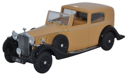 Oxford OX-43RRP3002 1/43 Rolls Royce Phantom 3 Sedanca De Ville (8867977396461)