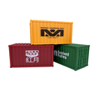 Monster Fight Club 20 Foot Cargo Containers (3)