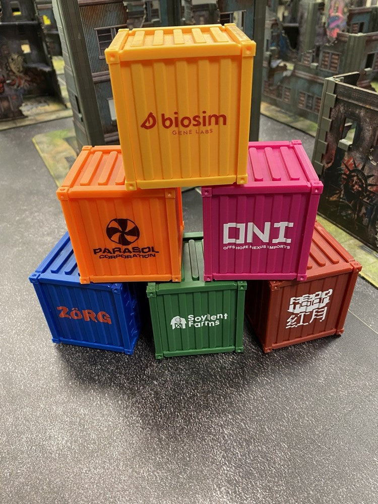 Monster Fight Club 12027 10 Foot Cargo Containers (8883283656941)