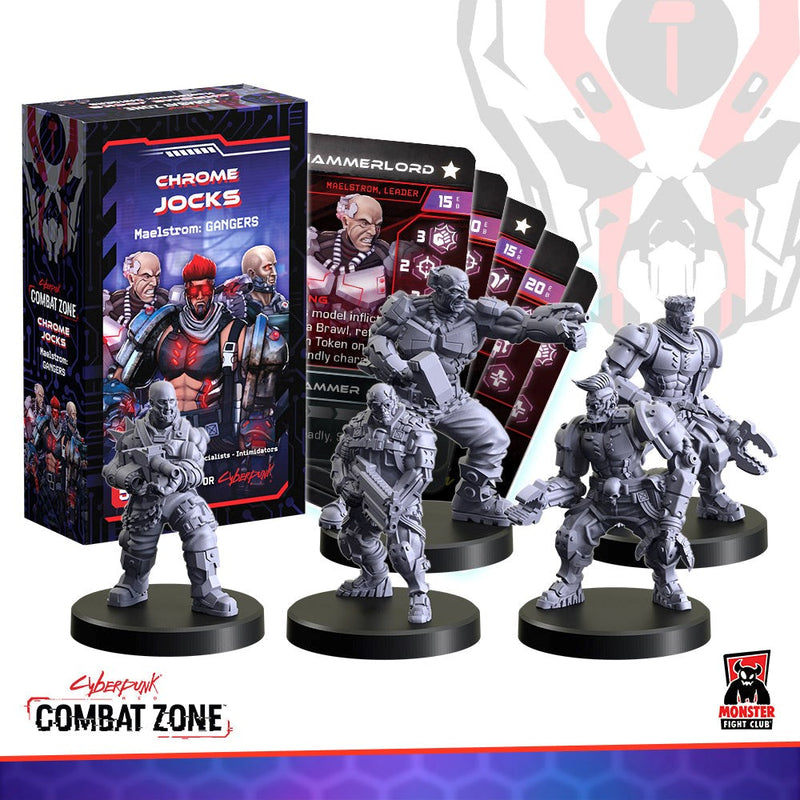 Monster Fight Club 45122 Combat Zone: Chrome Jocks (Maelstrom)