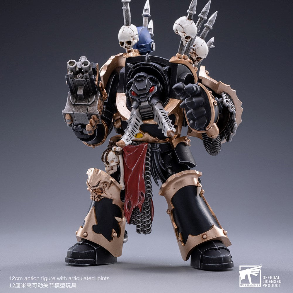 Warhammer Collectibles JT2092 1/18 Scale Black Legion Khalos the Ravager (8891229470957)