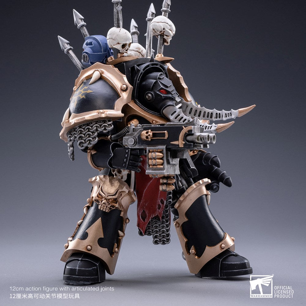 Warhammer Collectibles JT2092 1/18 Scale Black Legion Khalos the Ravager (8891229470957)