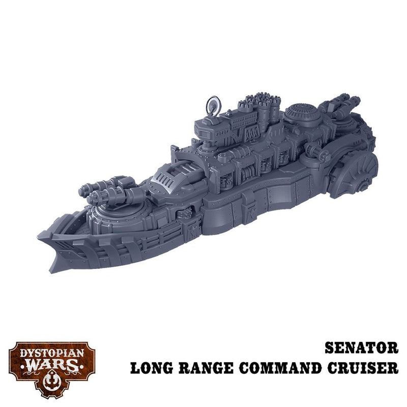 Warcradle DWA120014 Dystopian Wars: Senator Battlefleet Set