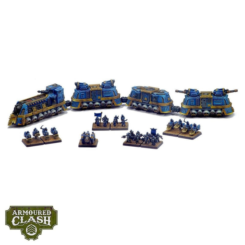 Warcradle ARM120000 Armoured Clash: Union Faction Battlegroup - Starter Set