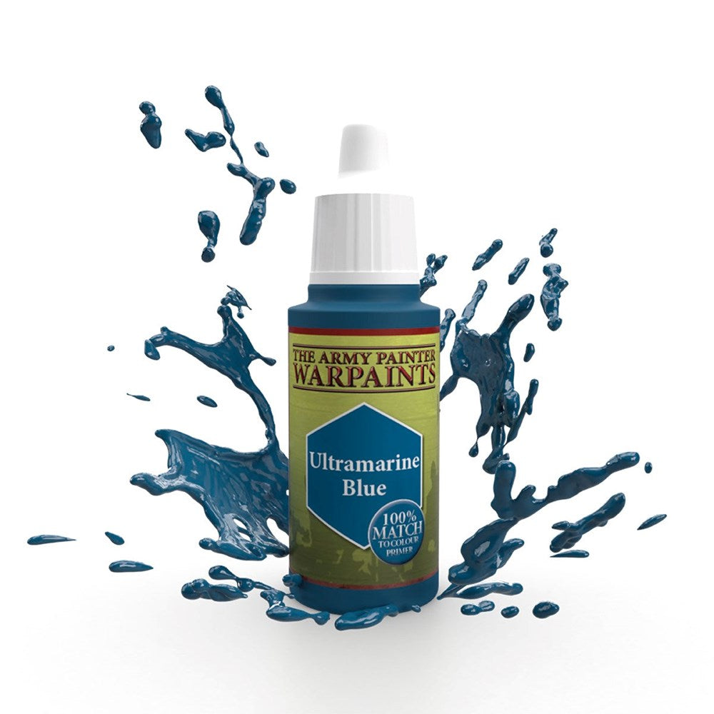 Army Painter WP1115 Warpaints Ultramarine Blue Acrylic Paint 18ml (8938199318765)