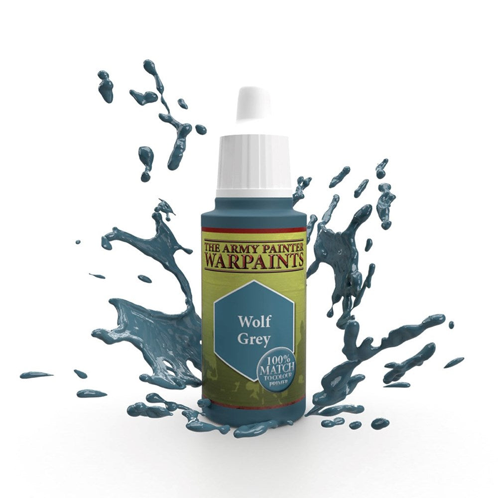 Army Painter WP1119 Warpaints Wolf Grey Acrylic Paint 18ml (8938199974125)
