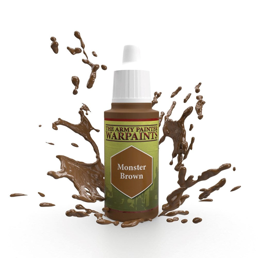 Army Painter WP1120 Warpaints Monster Brown Acrylic Paint 18ml (8938200039661)