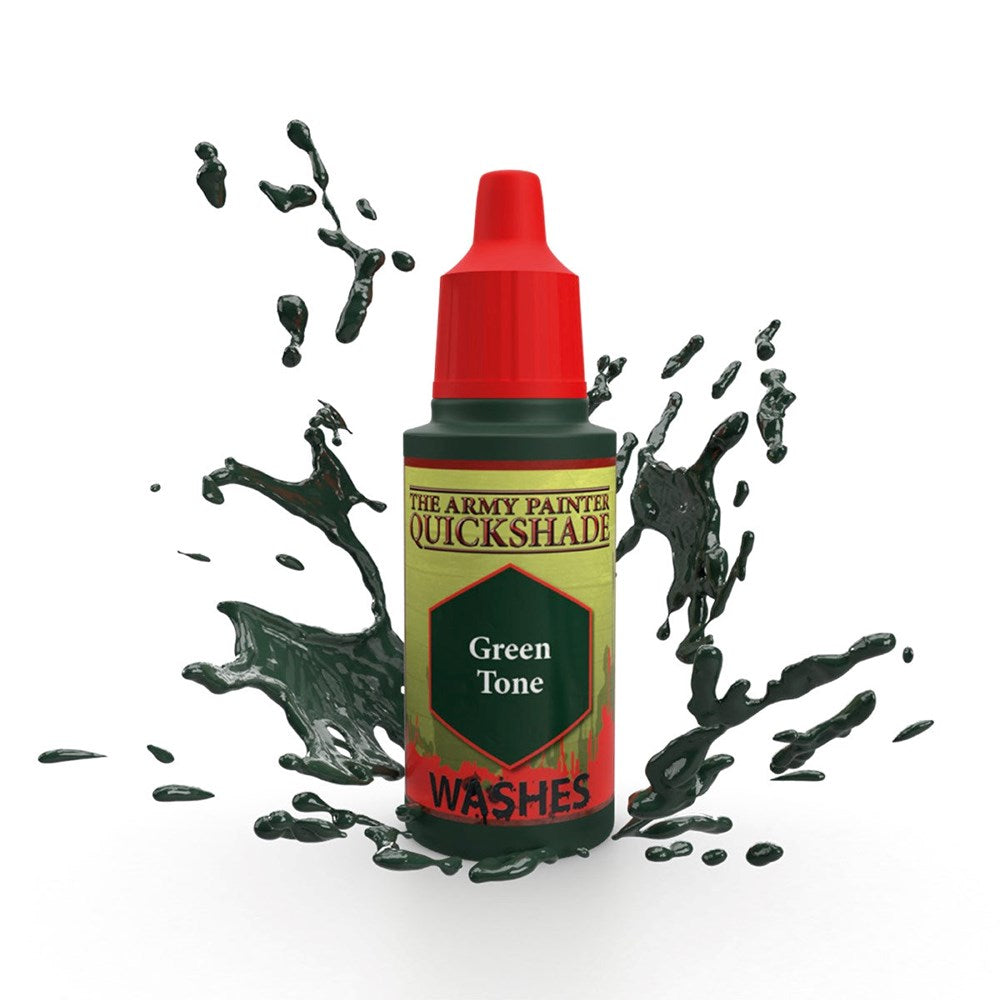 Army Painter WP1137 Washes QuickShade Green Tone Ink 18ml (8938200465645)