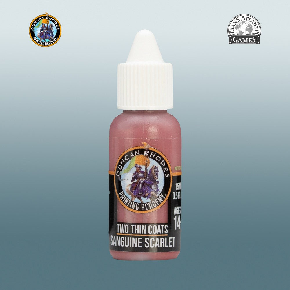 Two Thin Coats 10002 Sanguine Scarlet 15ml (8938201121005)
