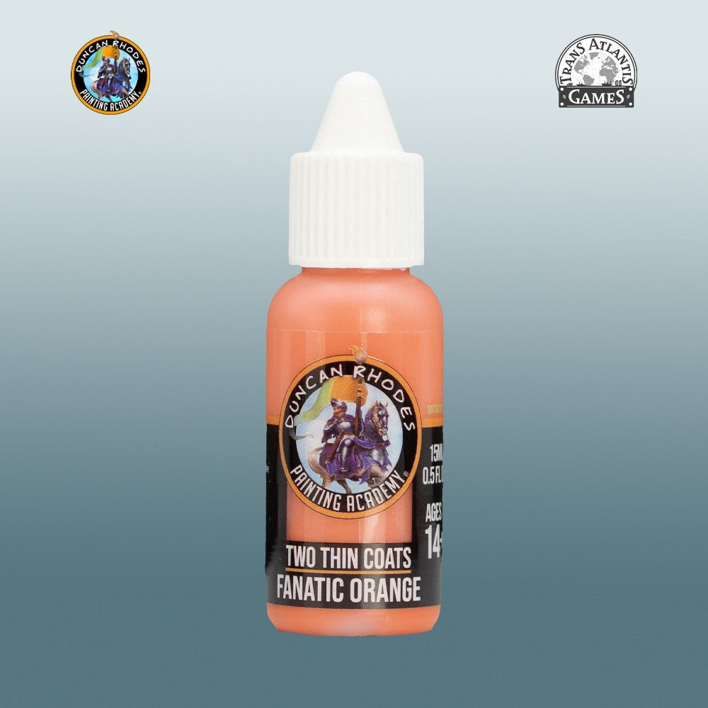 Two Thin Coats 10011 Fanatic Orange 15ml (8938201907437)