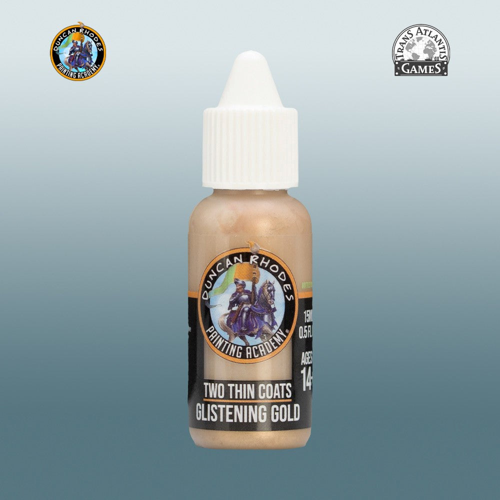 Two Thin Coats 10045 Glistening Gold 15ml (8938205511917)