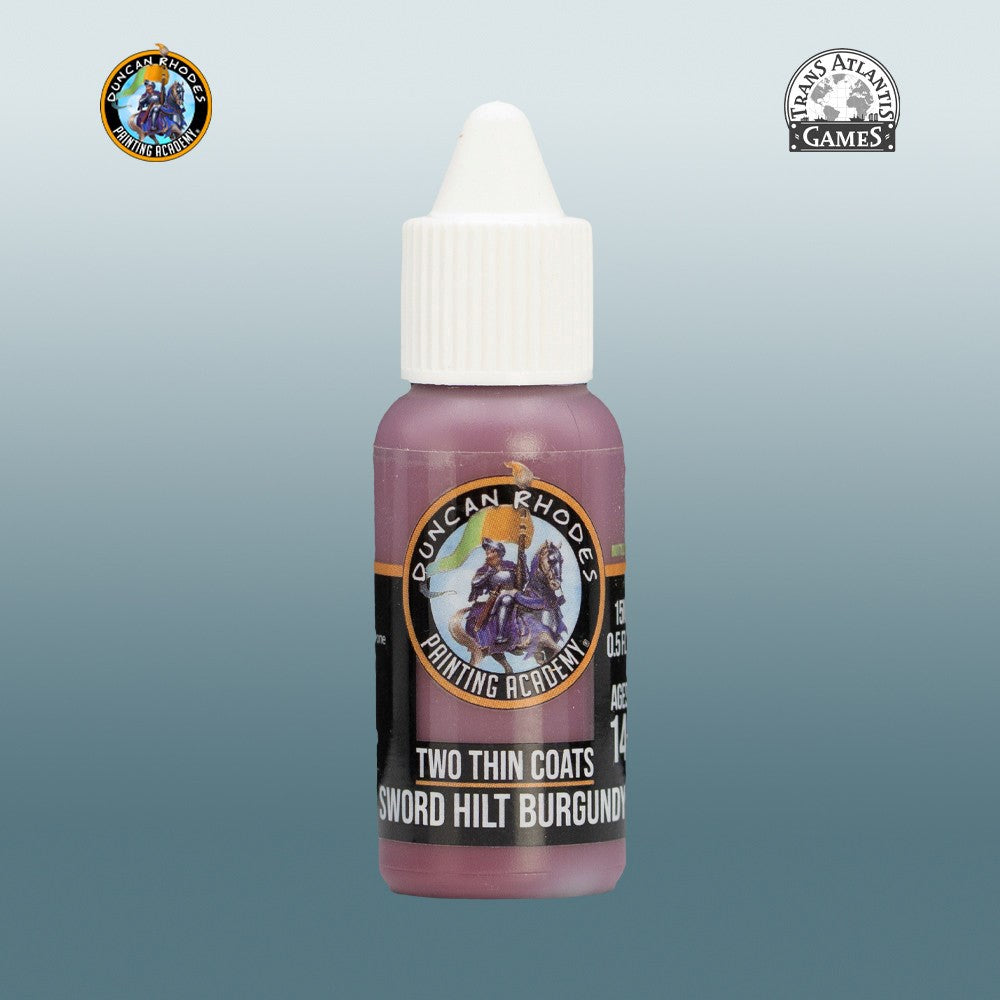 Two Thin Coats 10047 Sword Hilt Burgundy 15ml (8938205675757)