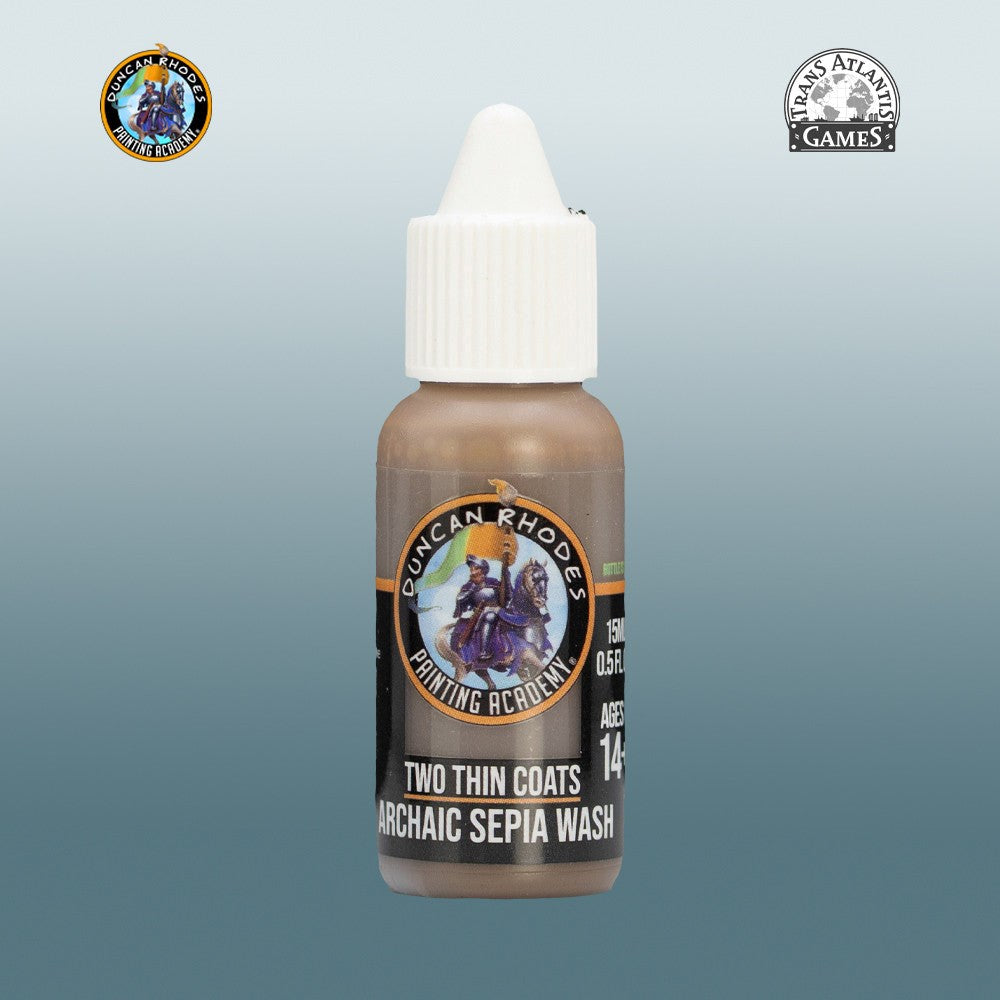Two Thin Coats 10060 Archaic Sepia Wash 15ml (8938207183085)
