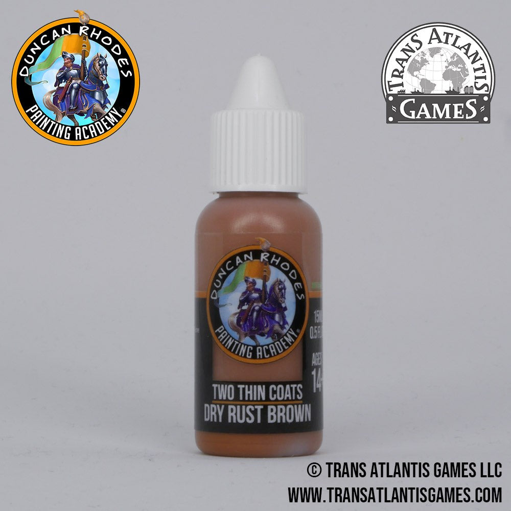 Two Thin Coats 10089 Dry Rust Brown 15ml (8938209345773)