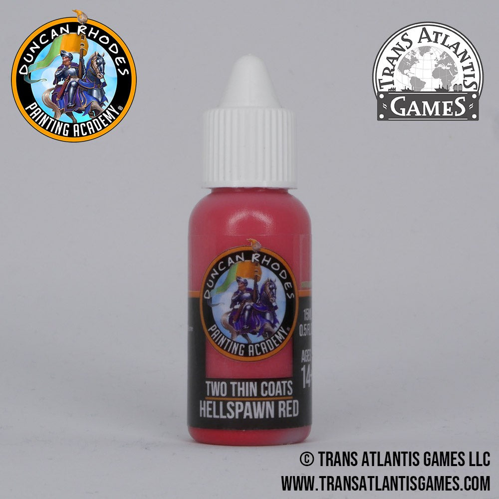 Two Thin Coats 10100 Hellspawn Red 15ml (8938209968365)
