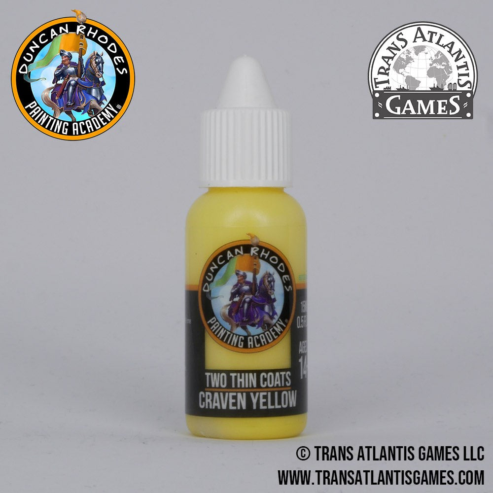 Two Thin Coats 10101 Craven Yellow 15ml (8938210001133)
