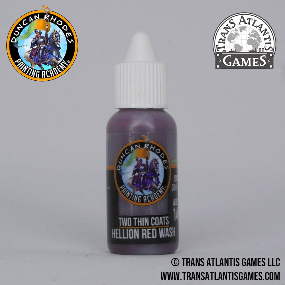 Two Thin Coats 10112 Hellion Red Wash 15ml (8938210722029)