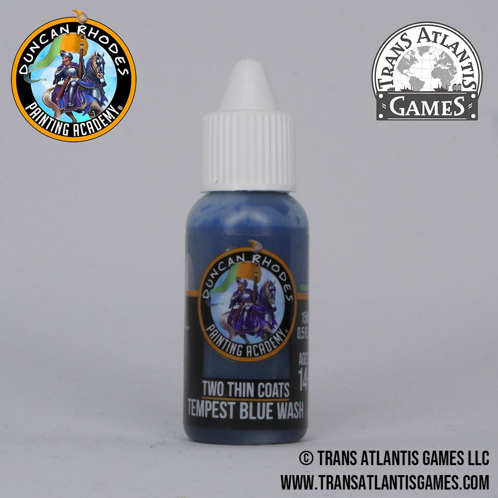 Two Thin Coats 10113 Tempest Blue Wash 15ml (8938210787565)