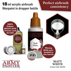 Army Painter Warpaints Air Matt White Acrylic Paint 18ml (2)