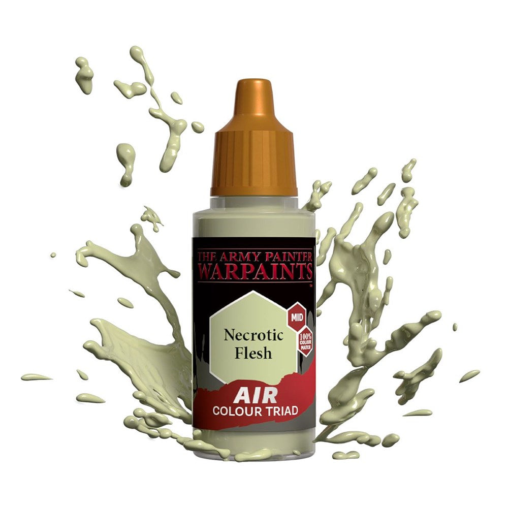 Army Painter AW1108 Warpaints Air Necrotic Flesh Acrylic Paint 18ml (8938212065517)