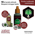 Army Painter Warpaints Air Greenskin Acrylic Paint 18ml (2)