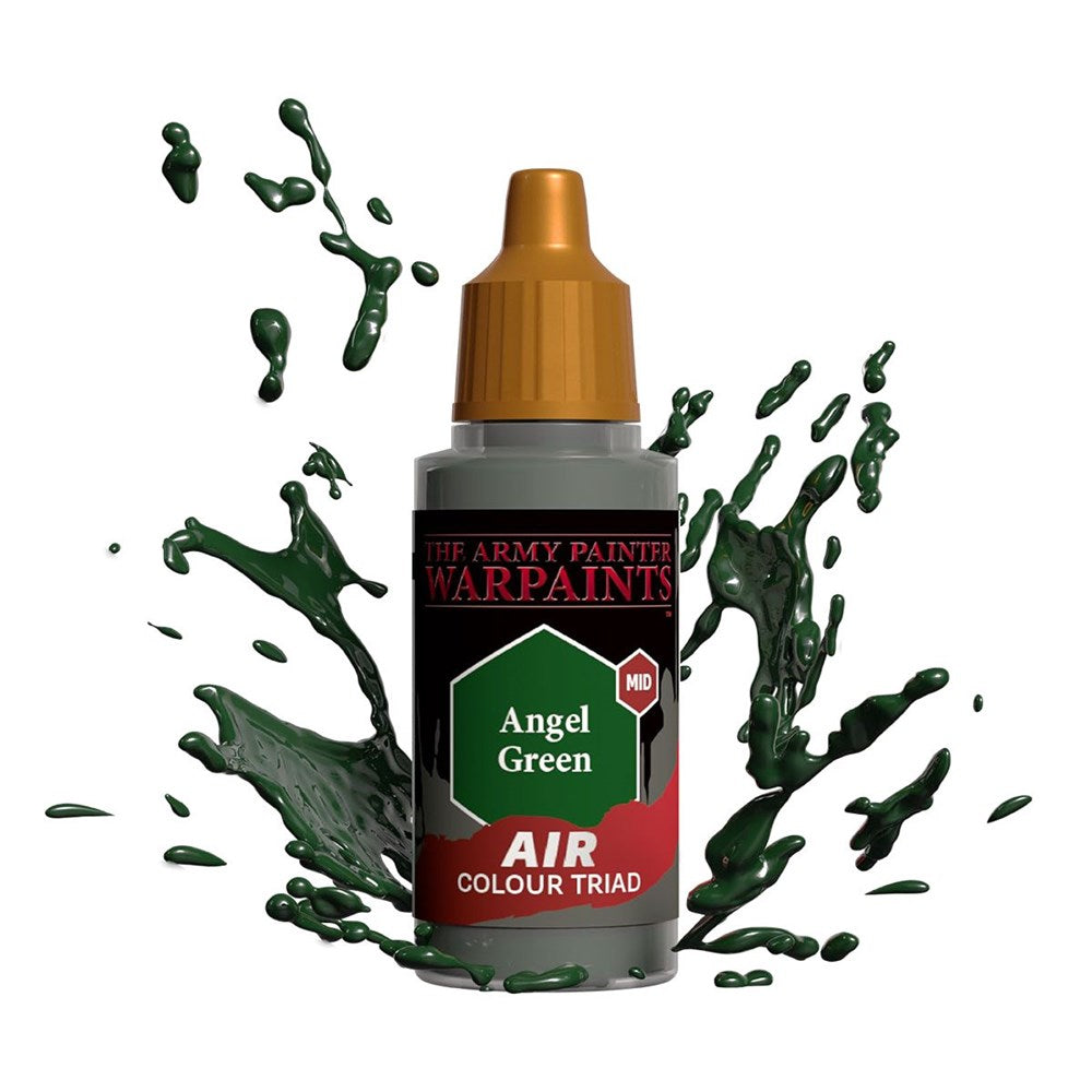 Army Painter AW1112 Warpaints Air Angel Green Acrylic Paint 18ml (8938212589805)