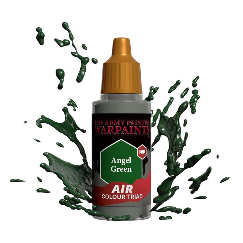 Army Painter AW1112 Warpaints Air Angel Green Acrylic Paint 18ml