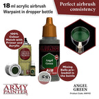 Army Painter Warpaints Air Angel Green Acrylic Paint 18ml (2)