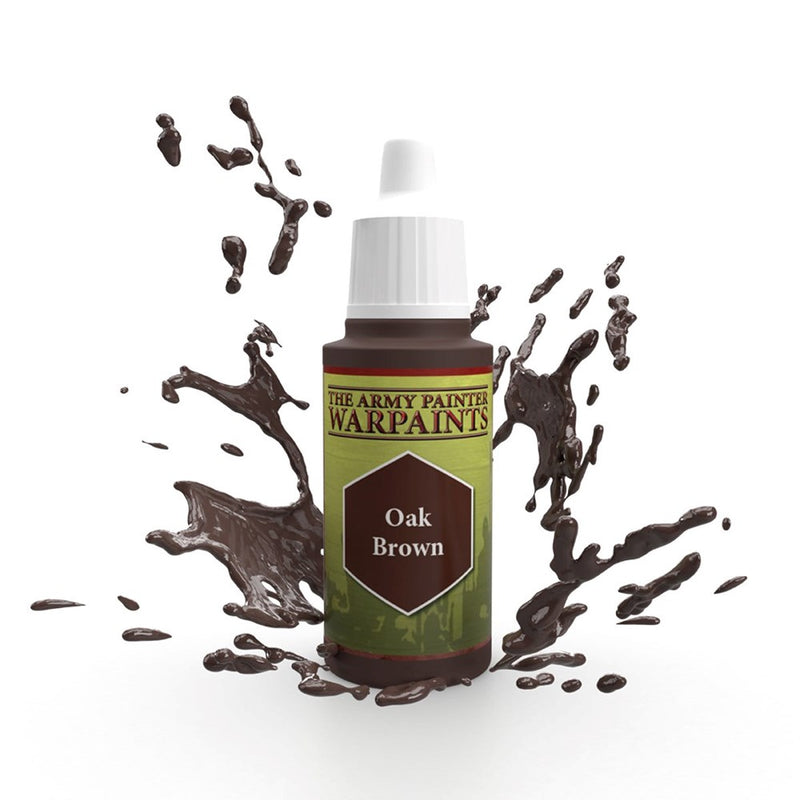 Army Painter WP1124 Warpaints Oak Brown Acrylic Paint 18ml