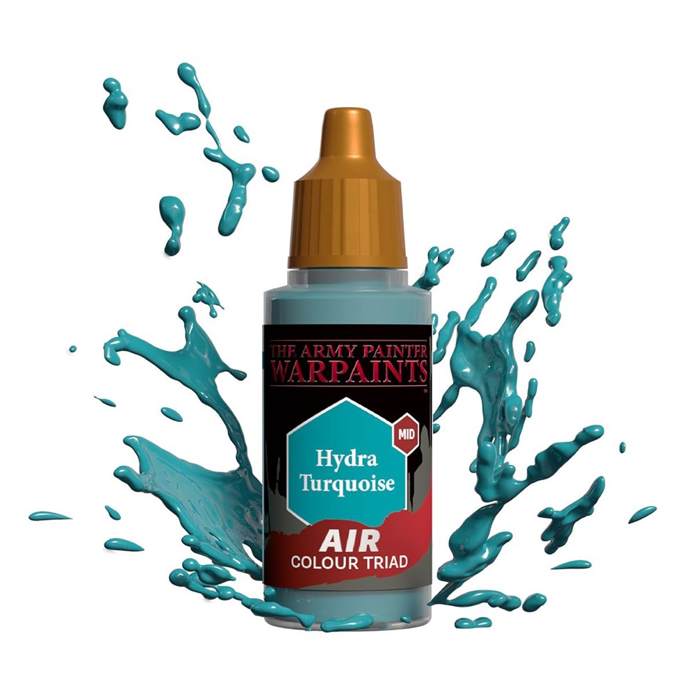 Army Painter AW1141 Warpaints Air Hydra Turquoise Acrylic Paint 18ml (8938214719725)