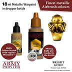 Army Painter Metallics Air Bright Gold Acrylic Paint 18ml (2)