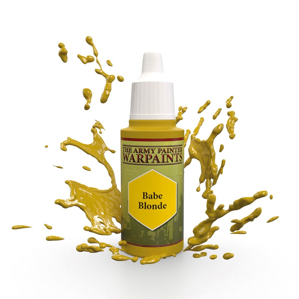 Army Painter WP1403 Warpaints Babe Blonde Acrylic Paint 18ml (8938215047405)