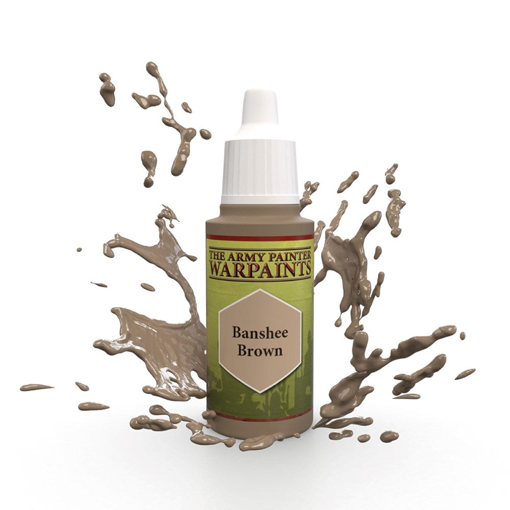 Army Painter WP1404 Warpaints Banshee Brown Acrylic Paint 18ml (8938215112941)