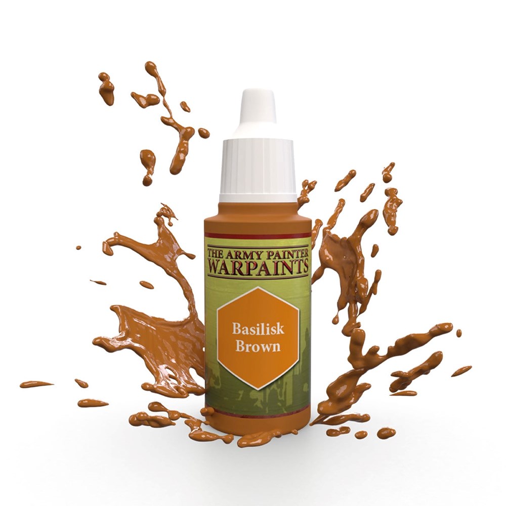 Army Painter WP1405 Warpaints Basilisk Brown Acrylic Paint 18ml (8938215145709)